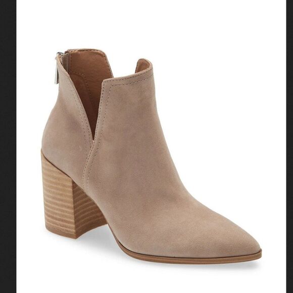 Steve Madden Darci Tan Pointed Toe Bootie Size 9.5 - Picture 1 of 7